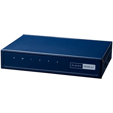 PLANEX ギガビット 有線タイプ VPNルーター VR500-A1 IPSec・L2TP・PPTP対応