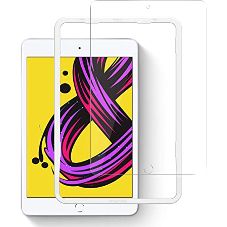 NIMASO ガラスフィルム iPad mini5 2019 iPad mini4 用 強化 ガラス 保護 フイルム ミニ5 / 4 対応 ガイド枠付き NTB17A03