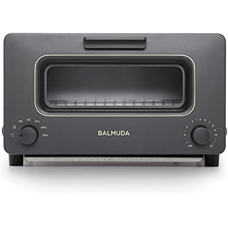 バルミューダ スチームオーブントースター BALMUDA The Toaster K01E-KG(ブラック)