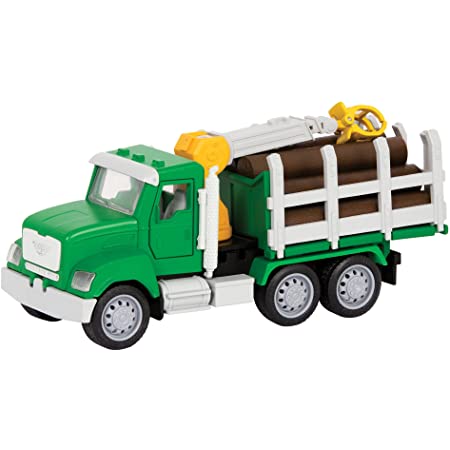 Driven ゴミ収集車 清掃車 グリーン はたらく車のおもちゃ スタンダードシリーズ 3歳～ 正規品