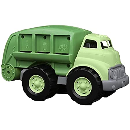 Driven ゴミ収集車 清掃車 グリーン はたらく車のおもちゃ スタンダードシリーズ 3歳～ 正規品