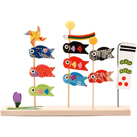 子供の日装飾 鯉のぼりと兜ガーランド L180cm / こいのぼり 飾り　　7213