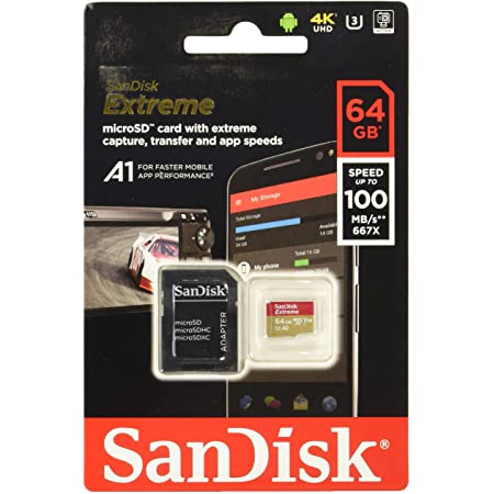サンディスク ( SANDISK ) 64GB microSDXC Extreme SDアダプタ付き ［海外パッケージ］