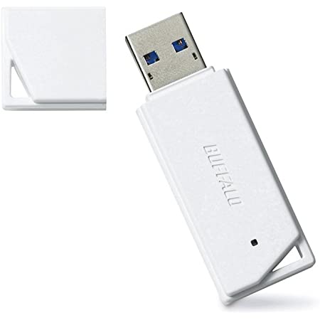 BUFFALO USB2.0 どっちもUSBメモリー 16GB ホワイト RUF2-KR16GA-WH