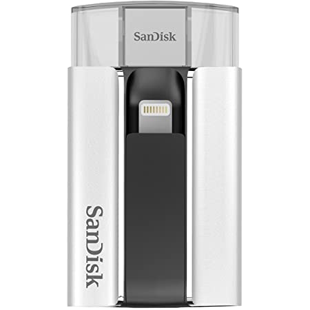 SanDisk iXPAND SLIM SDIX40N-128G 128GB USB3.0 Lighningコネクタ [並行輸入品]