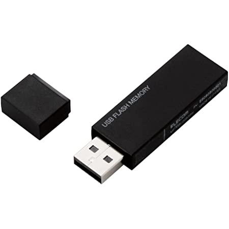 I-O DATA ノック式USBメモリー 8GB U3-PSH8G/K USB 3.0/2.0対応/ブラック