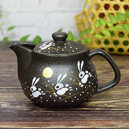 【洗いやすい茶こし網付】 九谷焼 ポット 急須 ふくろう 陶器 和食器 茶器 日本製