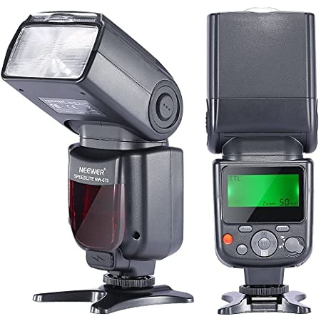 K&F Concept スピードライト カメラフラッシュ TTL対応マクロリングフラッシュ Nikon用 KF-150N