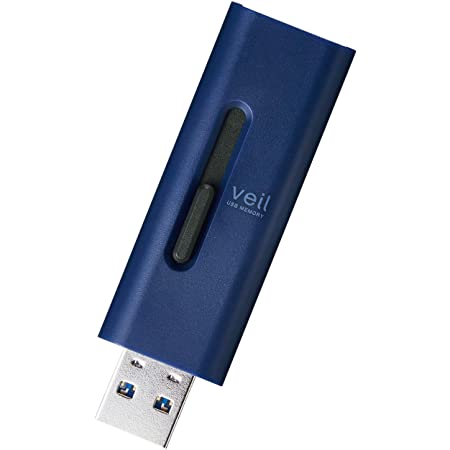 エレコム USBメモリ USB3.0対応 Windows10対応 Mac対応 暗号化セキュリティソフト付 ノック式 64GB グリーン MF-PSU364GGN