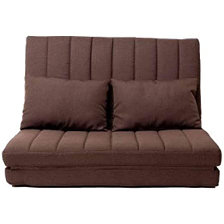 アイリスプラザ ソファ ベッド 座椅子 3WAY 折り畳み 2人掛け ネイビー 幅約90cm CG-4Aー90-FAB