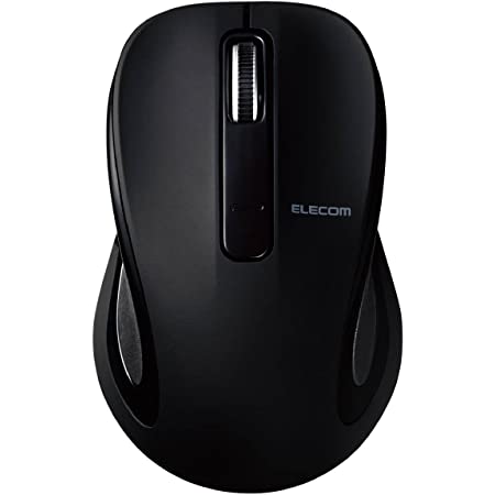 エレコム マウス Bluetooth (iOS対応) Sサイズ 小型 3ボタン 静音 クリック音95%軽減 コンパクト ブラック M-FBL3BBSBK