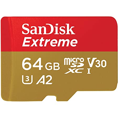 Sandisk ( サンディスク ) 64GB ULTRA microSD ( R=100MB/s ) SDアダプタ付き SDSQUAR-064G-GN6MA ［ 海外パッケージ ］