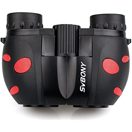 SVBONY SV33 双眼鏡 子供用 8X21mmコンパクト 小型軽量 高倍率 防水 バッグとストラップ付き 自然観察 運動会 旅行 プレゼント
