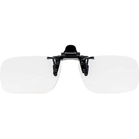デューク 老眼鏡 クリップ式 +2.0 度数 クリップアップ Lサイズ DRC-006-1+2.00
