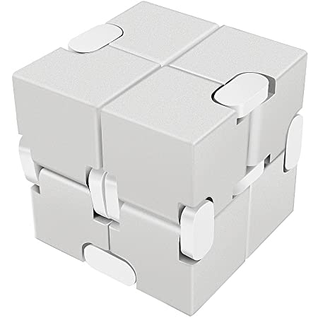 [LilBit] Infinity Cube インフィニティキューブ 無限キューブ アルミニウム合金 (銀)