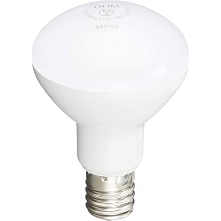 オーム電機 LED電球 ミニレフランプ形 40形相当 E17 電球色 [品番]06-0767 LDR3L-W-E17 A9