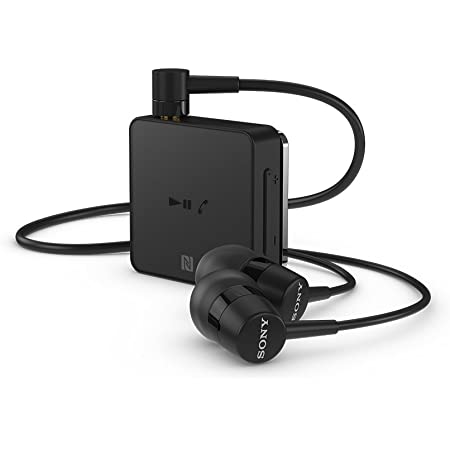 ソニー Sony ワイヤレスステレオヘッドセット ワイヤレスイヤホン Bluetooth対応リモコン・マイク付き SBH24 ブラック [並行輸入品]