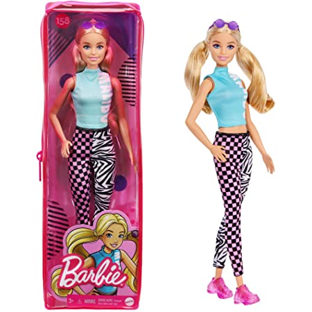 【Amazon.co.jp 限定】バービー(Barbie) バービーキュートにポーズ! パープル 【着せ替え人形】【3歳~】【関節が曲がる】 DHL84