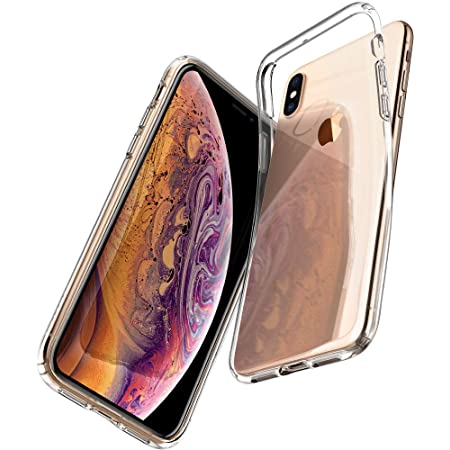 Spigen iPhone XS ケース/iPhone X ケース 5.8インチ 対応 全面クリア 耐衝撃 米軍MIL規格取得 ウルトラ・ハイブリッド 057CS22127 (クリスタル・クリア)