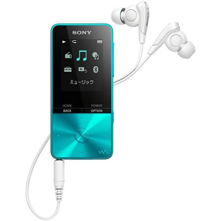 ソニー ウォークマン Sシリーズ 4GB NW-S313 : MP3プレーヤー Bluetooth対応 最大52時間連続再生 イヤホン付属 2017年モデル ブルー NW-S313 L