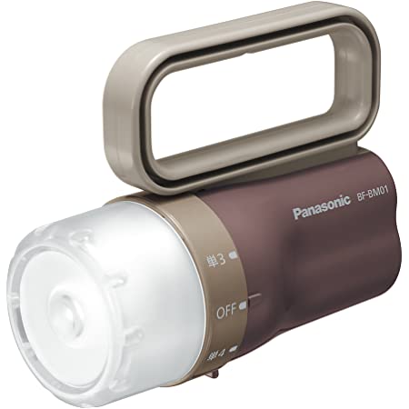 パナソニック LED懐中電灯 電池がどっちかライト チョコレートブラウン BF-BM01/CT