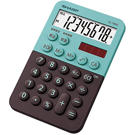 カシオ カラフル電卓 パープル 10桁 ミニミニジャストタイプ MW-C8C-PL-N