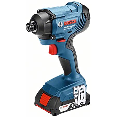 Bosch Professional(ボッシュ)18V コードレスインパクトドライバー (2.0Ahバッテリー2個・充電器・キャリングケース付) GDR18V-LISN