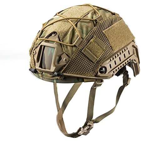 SHENKEL FAST HELMET ファストヘルメット PJタイプ 4点式あご紐ヘルメット (TAN) レプリカ 米軍装備 サバゲー