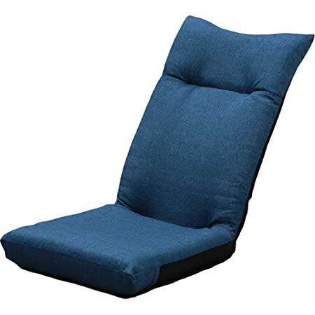 座椅子 コンパクト こたつ 椅子 フロアーチェア クローゼット 収納可能「秋月」 (折りたたみタイプ) (ブラウン色)
