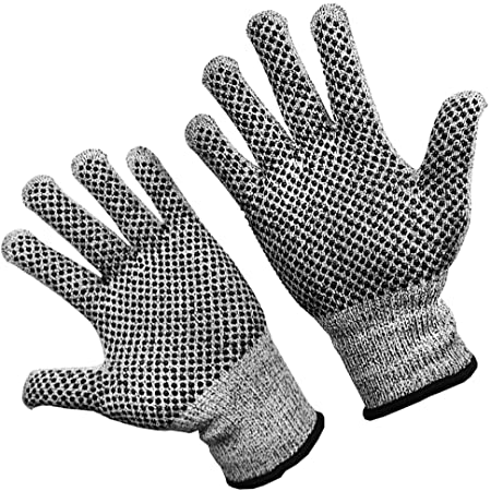 TARORO m 防刃手袋 軍手 滑り止め 手袋 作業用手袋 切傷防止 耐切創 ノンスリップ 切れない手袋