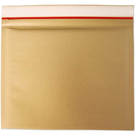 アリアケ梱包 薄い クッション封筒 ネコポス最大 B5 クラフト茶色 (20枚セット)