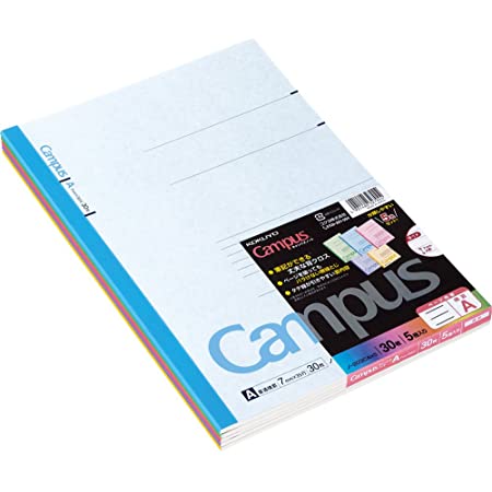 コクヨ ノートカバ― 書類ファイル付き キャンパスノート1冊付属 A4 スモークグレー ノ-611A-TM