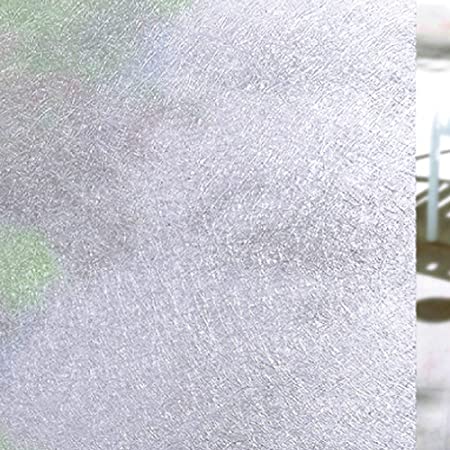 SmaTabi 窓用フィルム ガラスフィルム 窓 水だけで貼れる 目隠しシート 遮光 断熱 UVカット (90cm x 100cm ブラスト柄)