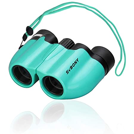 SVBONY SV10 双眼鏡 双眼望遠鏡 8x25mm ポロ式 Bak4プリズム 実視界7.2 ° 防水 軽量 メガネ対応 スポーツ観戦 コンサート 旅行 野鳥観察
