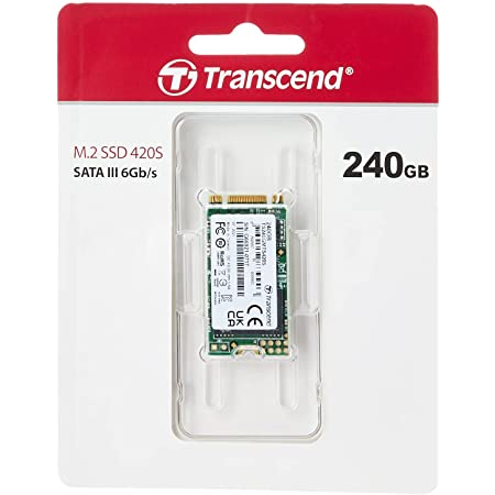 Transcend 3D TLC NAND採用 SSD 240GB M.2 2242 SATA-III 6Gb/s TS240GMTS420S