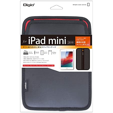 NIDOO タブレットケース 8インチラップトップケース (7.9″ iPad mini 5 / 8″ SAMSUNG Galaxy Tab S2 / 8″ Lenovo Tab 4 Plus Lenovo Tab3) 小物ポーチ/Tablet Laptop Sleeve 8″, ブルー