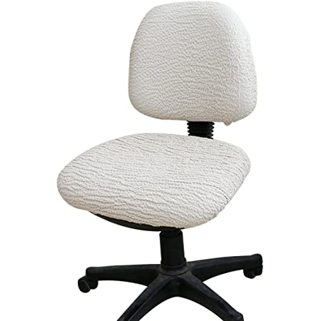 Perfectgoing チェアカバー オフィスチェアカバー 椅子カバー オフィス用 事務椅子用 座面部分と背もたれ 伸縮素材 着脱簡単 洗濯可能