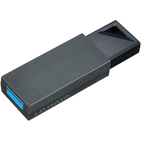 エレコム USBメモリ/USB3.1 Gen1/ノック式/オートリターン機能/8GB/ブラック