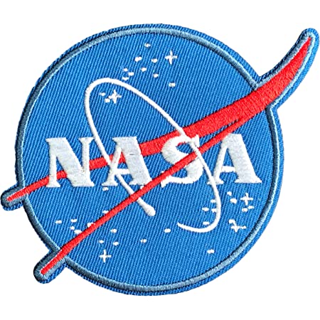 NASAロゴスペースエクスプローラ刺繍のバッジのアイロン付けまたは縫い付けるワッペン