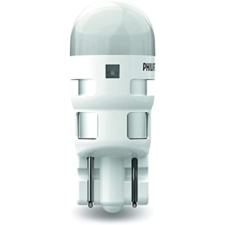 フィリップス ポジションランプ LED T10 6000K 50lm 12V 0.6W アルティノン LEDシリーズ 2個入り 車検対応 PHILIPS Ultinon 11961ULWX2