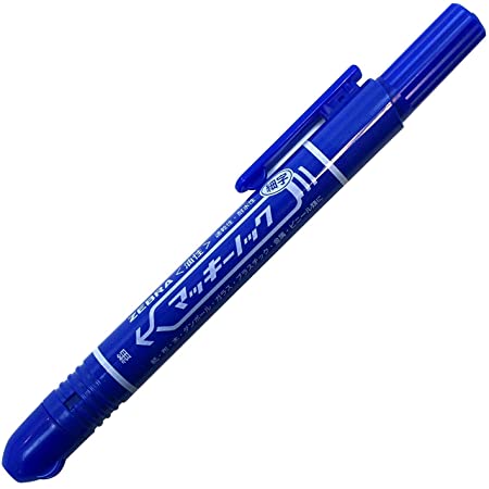 ぺんてる 油性ペン ノック式ハンディS Pentel PEN AMZ-NXS15CP3 細字 青 3本