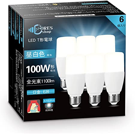GE LED電球 E26 100W形 T形 昼白色 1520lm 全方向 【2個セット】LDT16N-G-2PK (昼白色, 100W)