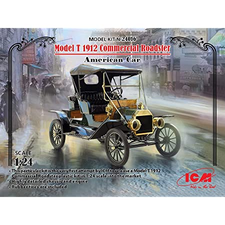 ICM 1/24 T型 フォード 1913年 スピードスター プラモデル 24015