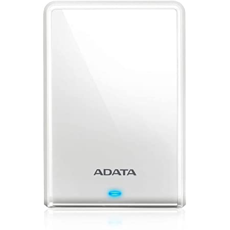 ADATA 2.5インチ ポータブルHDD 11.5mm スリムタイプ USB3.0対応 2TB ホワイト AHV620S-2TU3-CWHEC