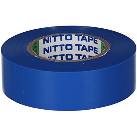 ビニールテープ 6色入 電気絶縁 テープ ハーネステープ 耐熱 テープ 17mm x 9m