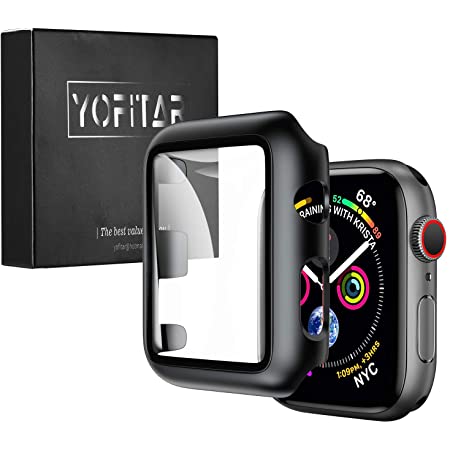Smilelane 対応Apple Watch Series 3 38mm 用 ケース, 対応アップルウォッチシリーズ 3 38mm TPU 用保護カバークリア(2枚)