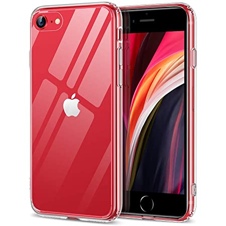 TORRAS iPhone SE 用ケース 第2世代 iPhone 8 用ケース iPhone 7 用ケース強化ガラス クリア Diamond-G Series
