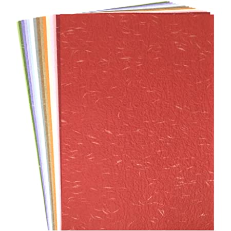 【Amazon.co.jp 限定】和紙かわ澄 日本の色 大礼紙 もみ和紙 越前和紙 B4 約25.7×36.4cm 15色30枚