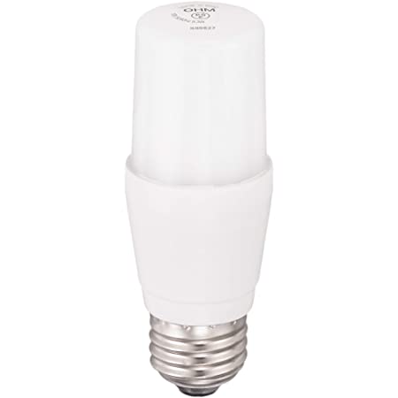 アイリスオーヤマ LED電球 口金直径26mm E26 T形 全方向タイプ 60W形相当 昼白色 LDT7N-G/W-6V1 1)単品