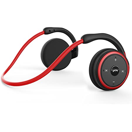 LEVIN Bluetooth イヤホン4.2[メーカー2年保証]圧迫感なしスポーツ防汗耳掛け式12時間再生通話可能Marathon